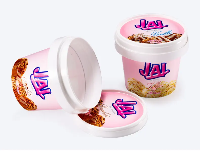 1000ml IML ice cream container .square- HONOKAGE