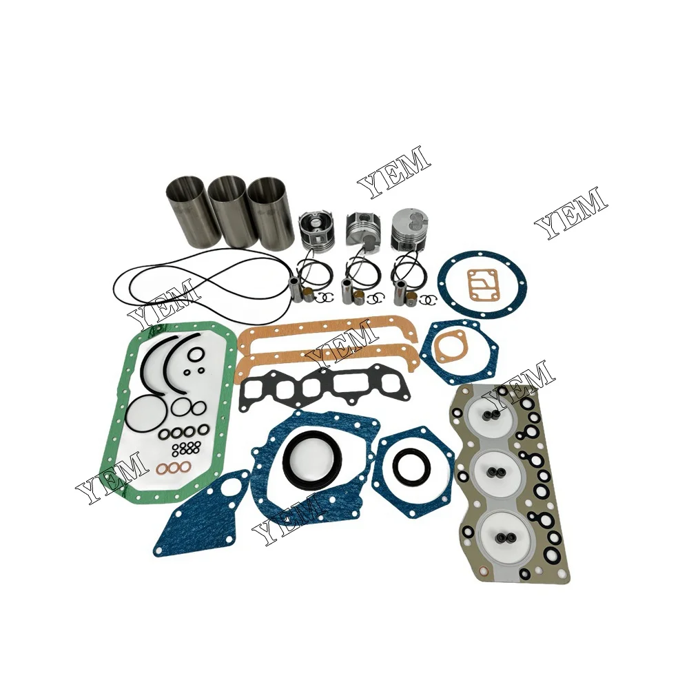 Repair Kit 3AE1 Cylinder Liner Kit With Gasket Set for Isuzu 6