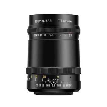 TTArtisan 100mm F2.8 Soap Bubble Bokeh Full Frame Lens Compatible with M42 Mount Camera Lens