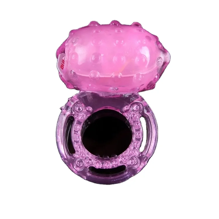vibrating condom ring Trojan Vibrations 2-in-1 Vibrating Ring Plus Finger Massager – ShopCGX main image 1