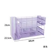 Purple [with metal pen holder drawer]