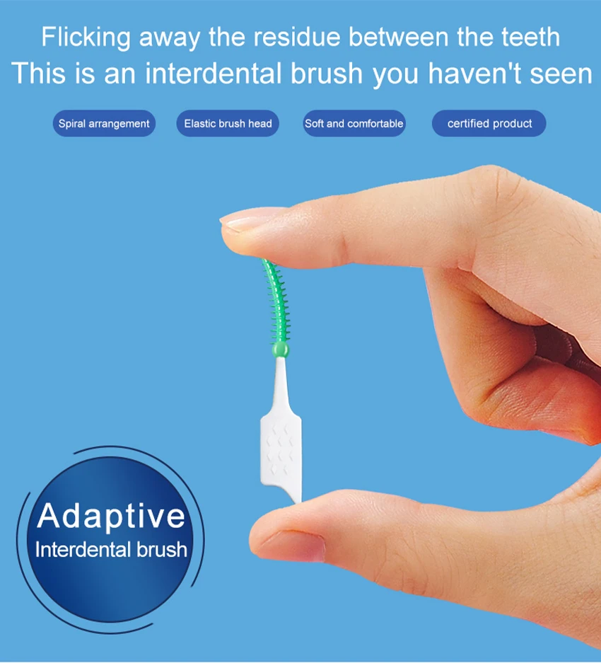 High Quality Ce Iso Approved Dental Soft Picks Rubber 0.41.0mm Dental