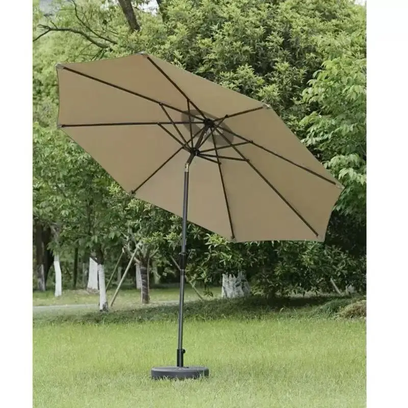Hot Sale Stalls Sunscreen Rain Courtyard Commercial Folding Large Outdoor Parasol