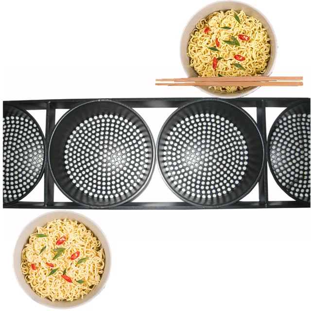Direct Sale for Indomie Durable Korean Ramen Fryer Basket for Japan Ramen Production Line 6