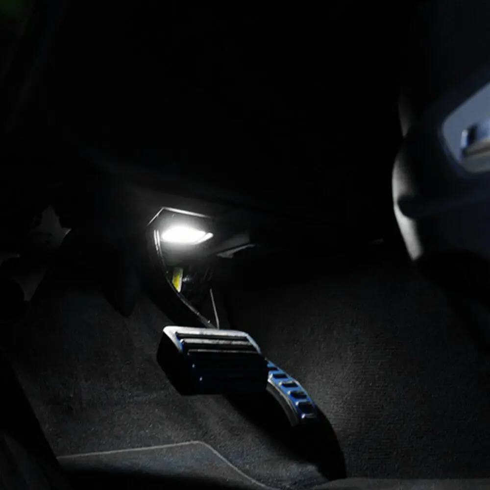 CANBUS Error Free 5050-SMD LED For 2008-2015 Audi A4 S4 B8 Indoor light Footwell Lights