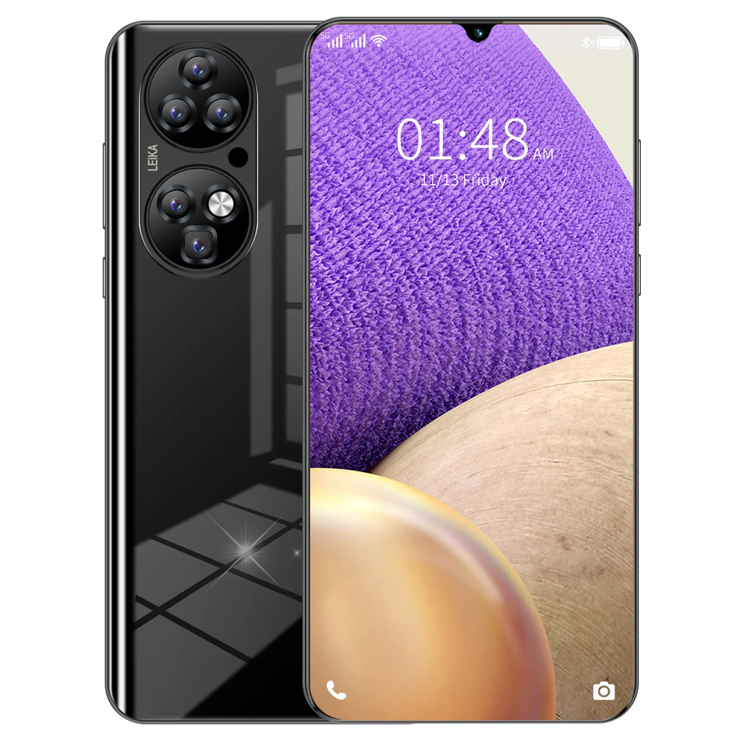 6,7 дюймов сенсорный экран смартфона P50Pro + открытые мобильные телефоны Android мобильного телефона