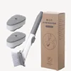 Gris 1 manche + 1 brosse + 2 éponges (en boîte)