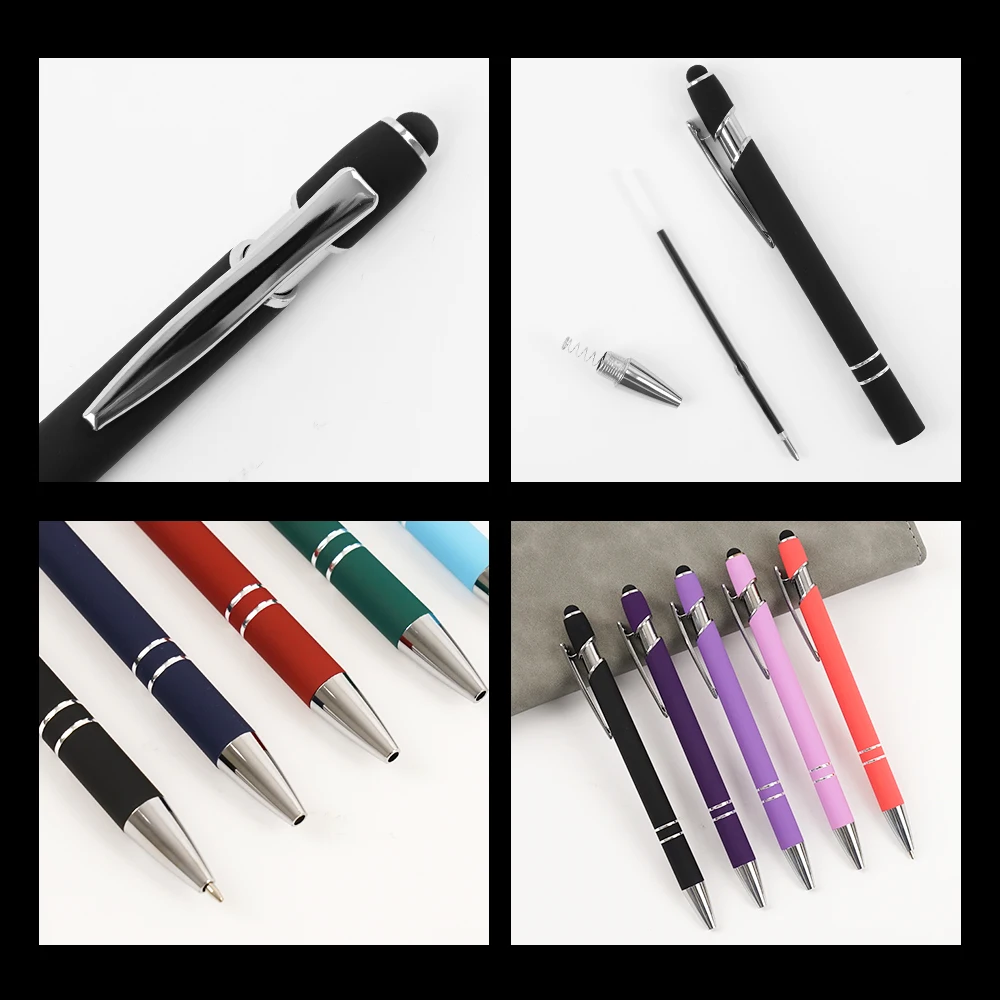 Luxury Ballpoint Pen Metal Aluminum Ballpoint Pens Aluminum Touch ...