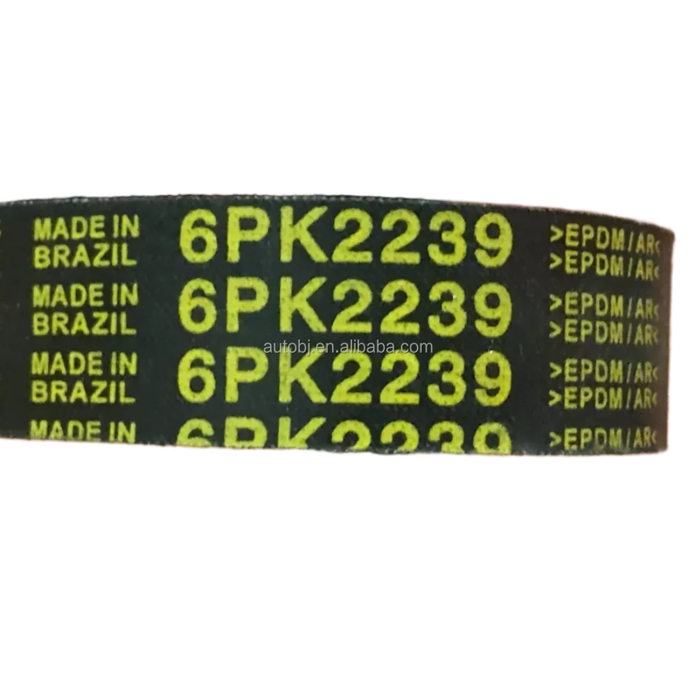 Serpentine Belt Compatible For Chevrolet Fiesta Power Max Movie Balita Ecosport Dodge Ford Jeep Pontiac 7S4Q-6C301-AA 6PK2239