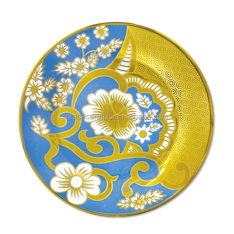 47piece 72pieces China Dinner Set Gold Royal Luxury Dinnerware Sets