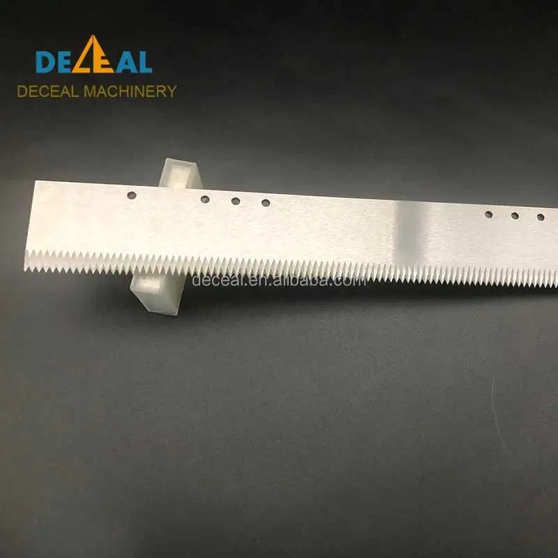 Customization Available Zig Zag Packaging Machine Blade for Cutting Plastic Bag Film