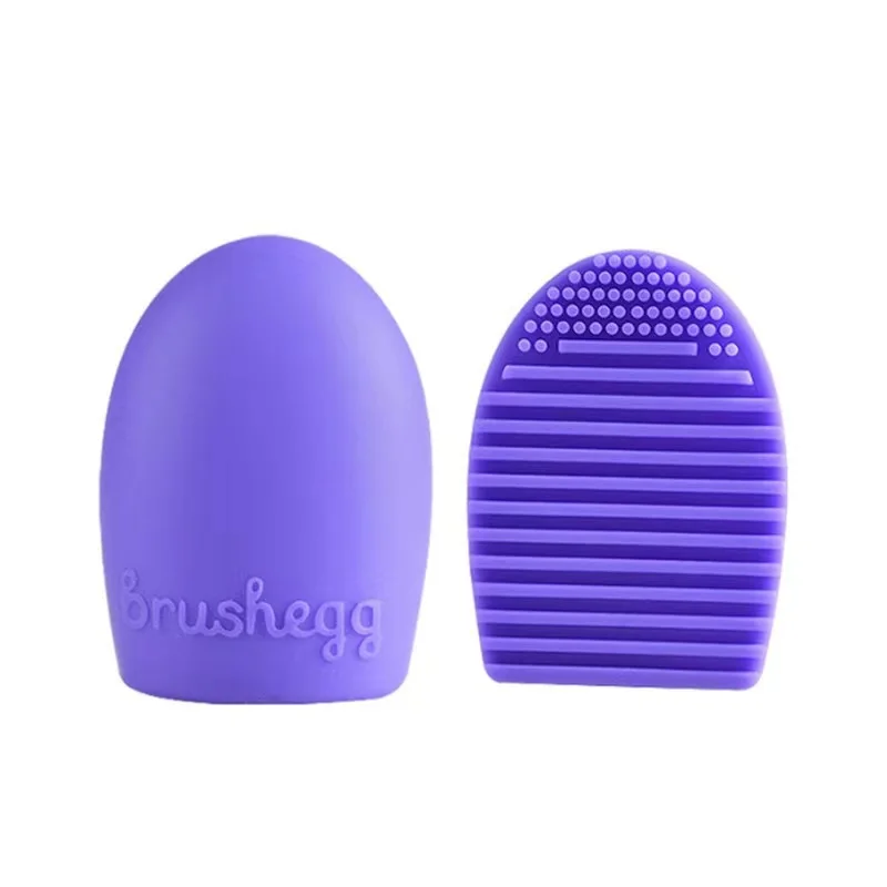 Silicone egg scrubbing artifact cleaning and cleaning makeup artifact scrubbing artifact tool silicone egg brush