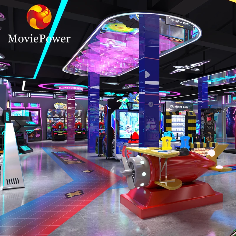 VR Arcade Game Simulator for Indoor Amusement Parks Playgrounds