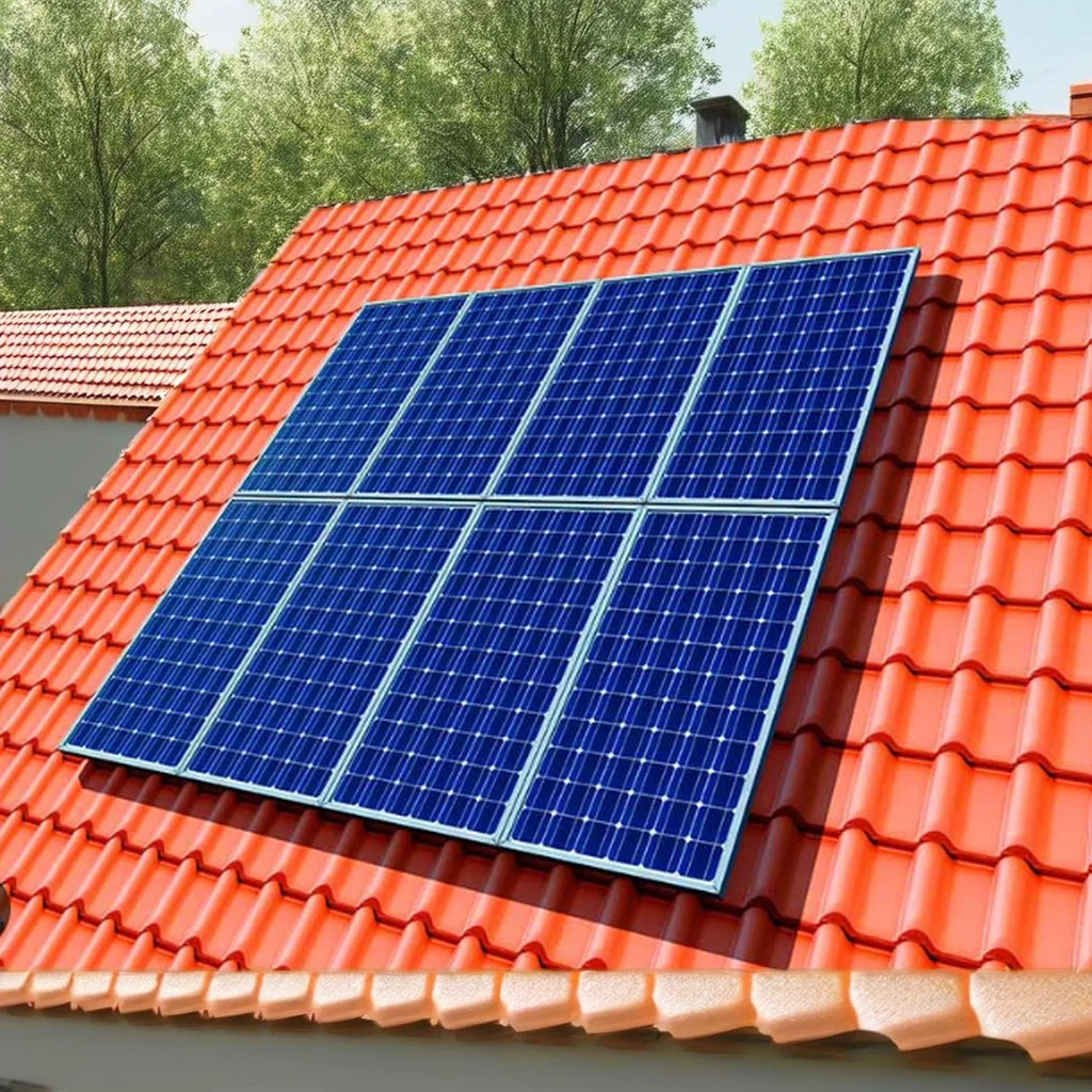 For GHPV High Efficiency N-Type HJT Bifacial 500W-750W Monocrystalline Solar Panels PERC Front Cover EU Stock for Industrial Use