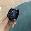 Black strap+case