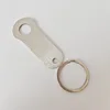 Silver c section + key ring