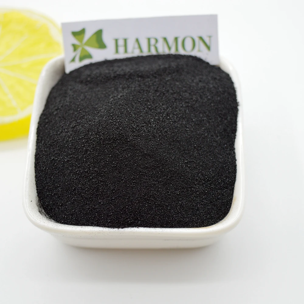 Высокое качество конкурентоспособная цена блестящее гранулированное удобрение ГУМАТ калия фулват 100% водорастворимое используемое в сельском