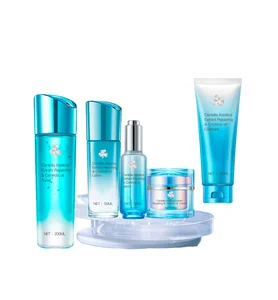 Centella Asiatica & Hyaluronic Acid Skin Care Set Vitamin E & B5 Face Repairing Marks Unisex