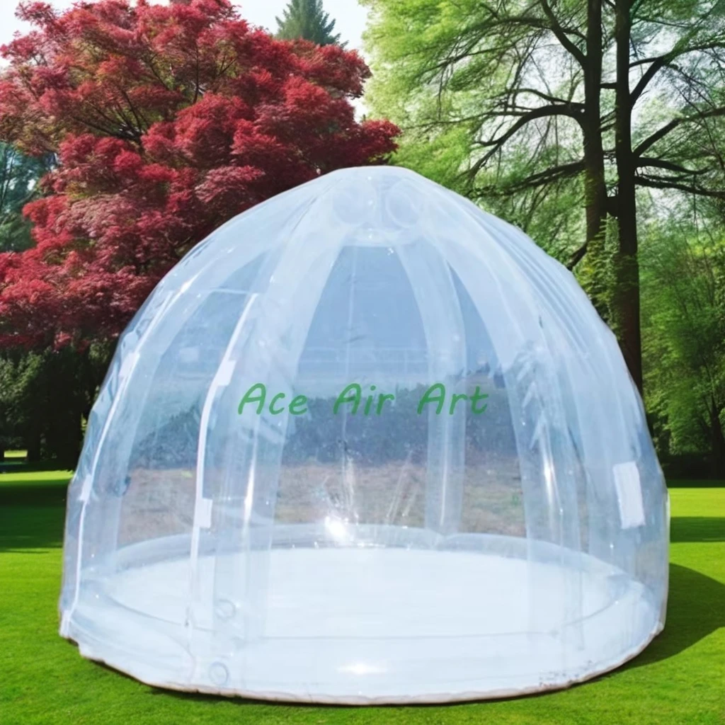 Pvc Inflatable Dome Giant Transparent PVC Inflatable Dome Bubble Tent for Party or Business ...