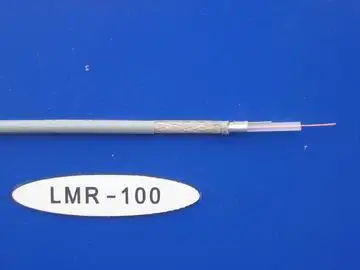 50ohm Alsr100 RF koaxialkabel med PE-isolering