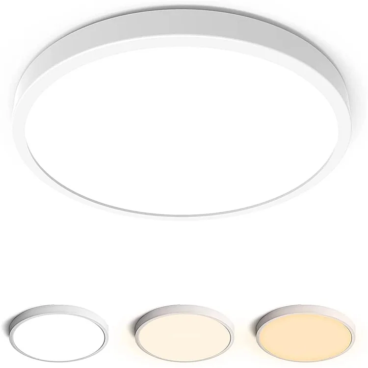 3CCT Color Changeable 4000lm Ceiling Light 15in Flush Mount Light with ETL Listed