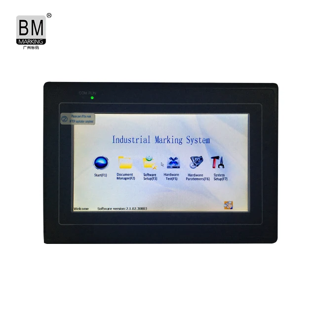 X6 Touch Screen LCD Controller for K3 K2 Thorx6 Dot Peen Marking Machine for Metal Engraving Machinery