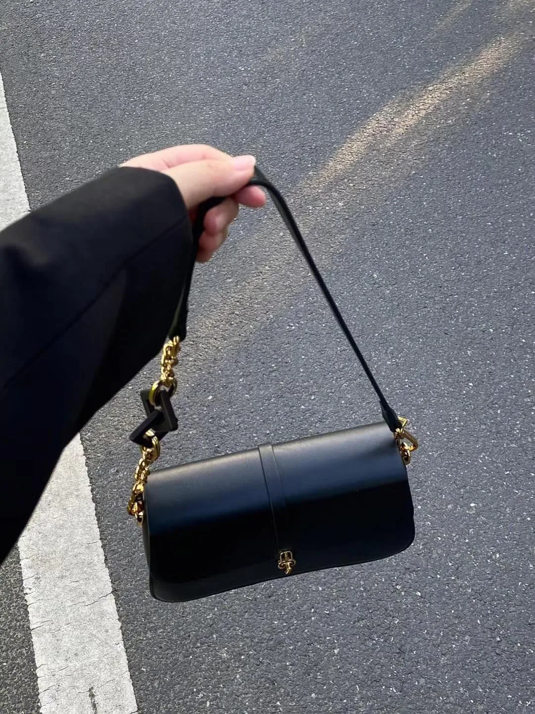 Fashion Women Shoulder Bag Single Shoulder Bag Winter Women Bag Zippered Crossbody PU Lined Polyester Lining All Season Tote