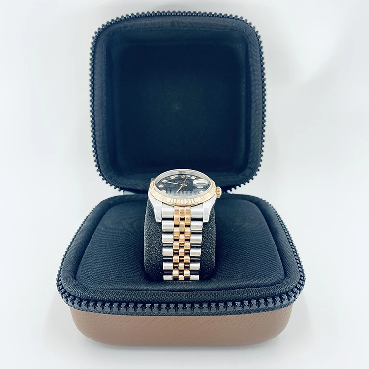 Factory Wholesale Portable Storage Strap Display 40mm Luxury Watch Boxes Cases
