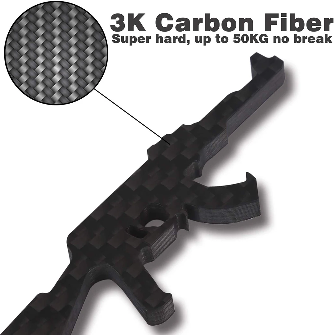 carbon fiber keychian