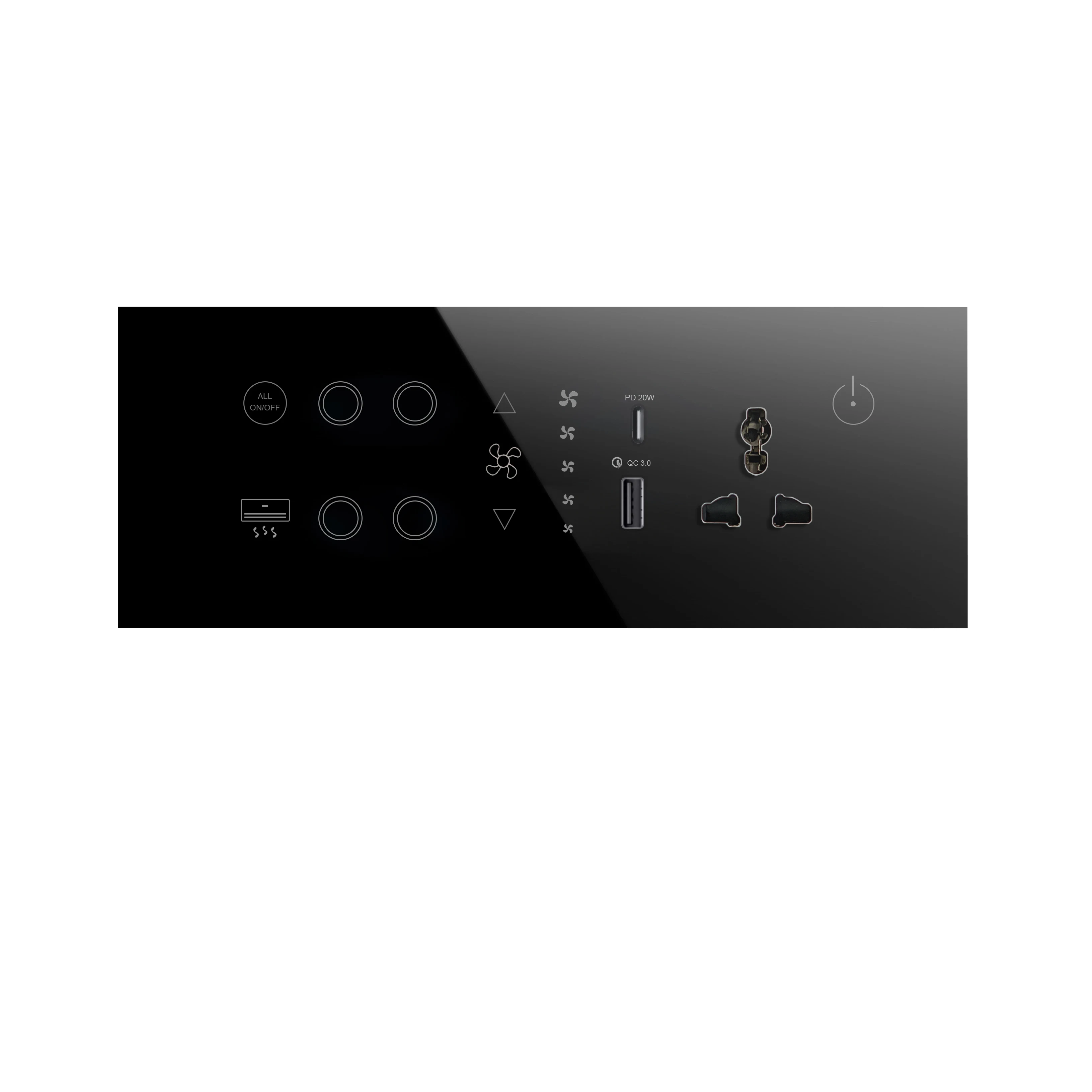 Factory Direct Sales Multifunctional Smart Switch Oem/Odm Smart Wifi Switch Usb+Type c Interface Intelligent Switch Socket