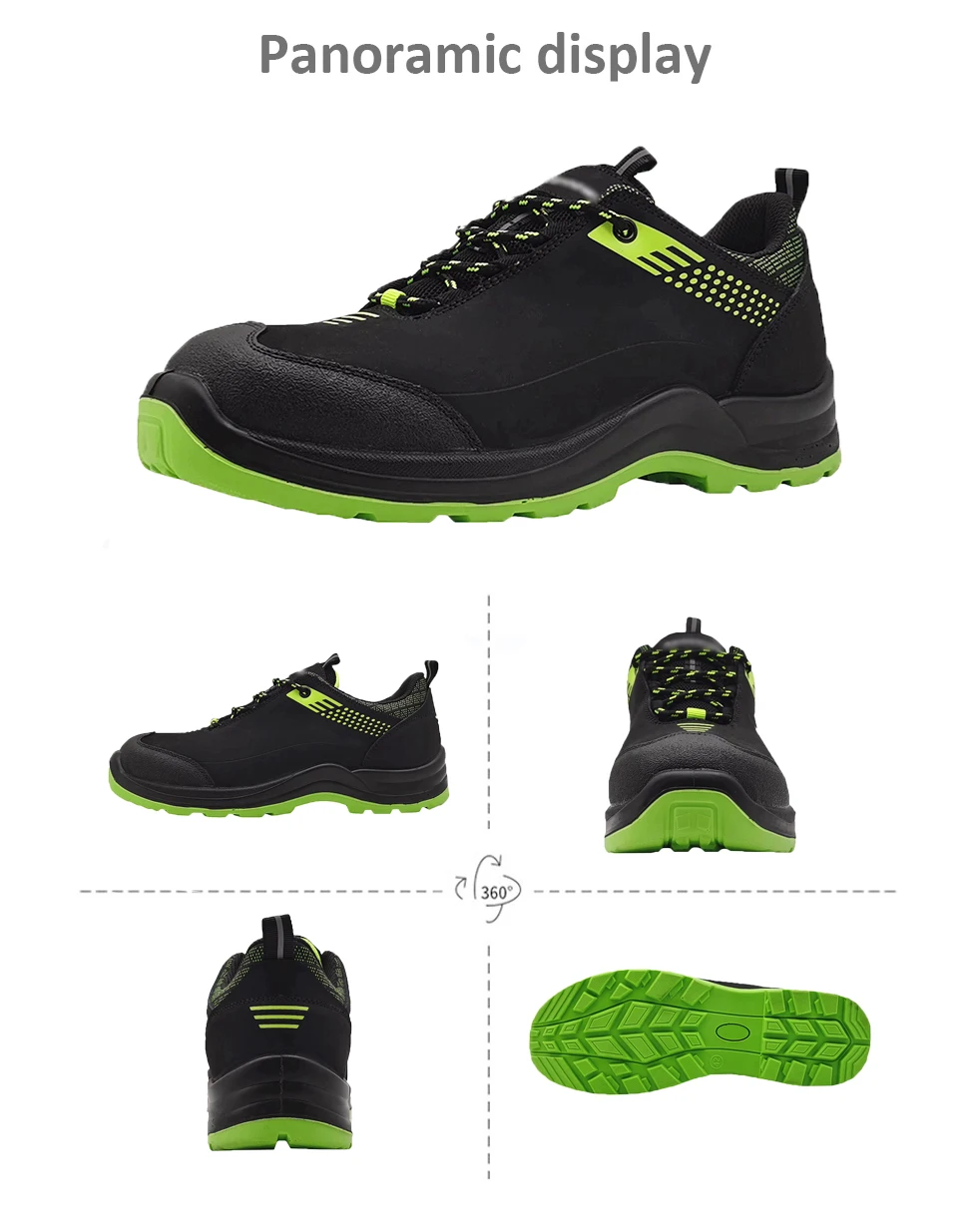 VITOSAFE Brand Custom Anti-puncture Steel Toe Man Safety Shoes Protective Work Boots for Men details