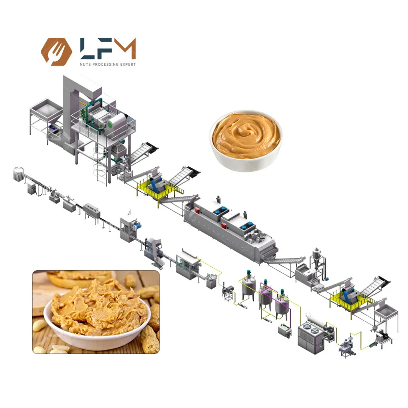 Sesame Seeds and Almond Butter Making Machine Grinding Peanut Butter Plant Manufacturer in China Zambia