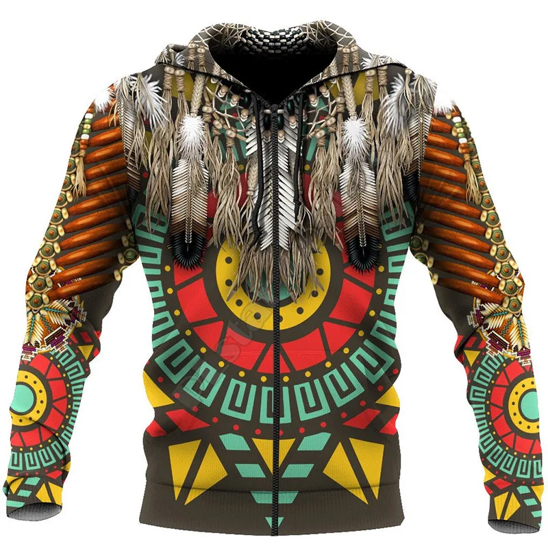 WSXJJ Manteau Viking Capuche Fausse Cachemire - Imprimé 3D Mythologie Nordique - Pour Homme - Taille S à 5XL