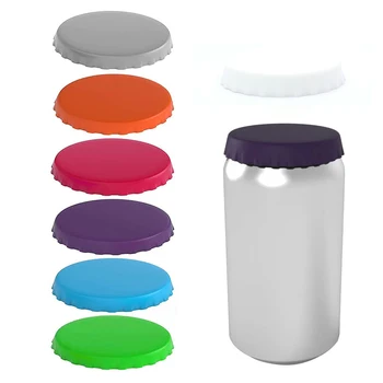 Promotional Products Silicone Soda Beer Beverage Saver Can Lids
