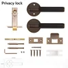 Coffee Bronze Privacy Lock