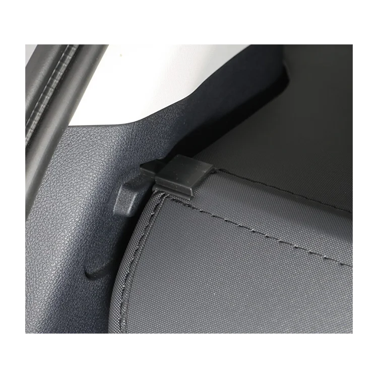 Rideau De Coffre Rétractable Pour VW Touran 2006-2015 - Toile Renforcée - Sécurité Et Gain De Place