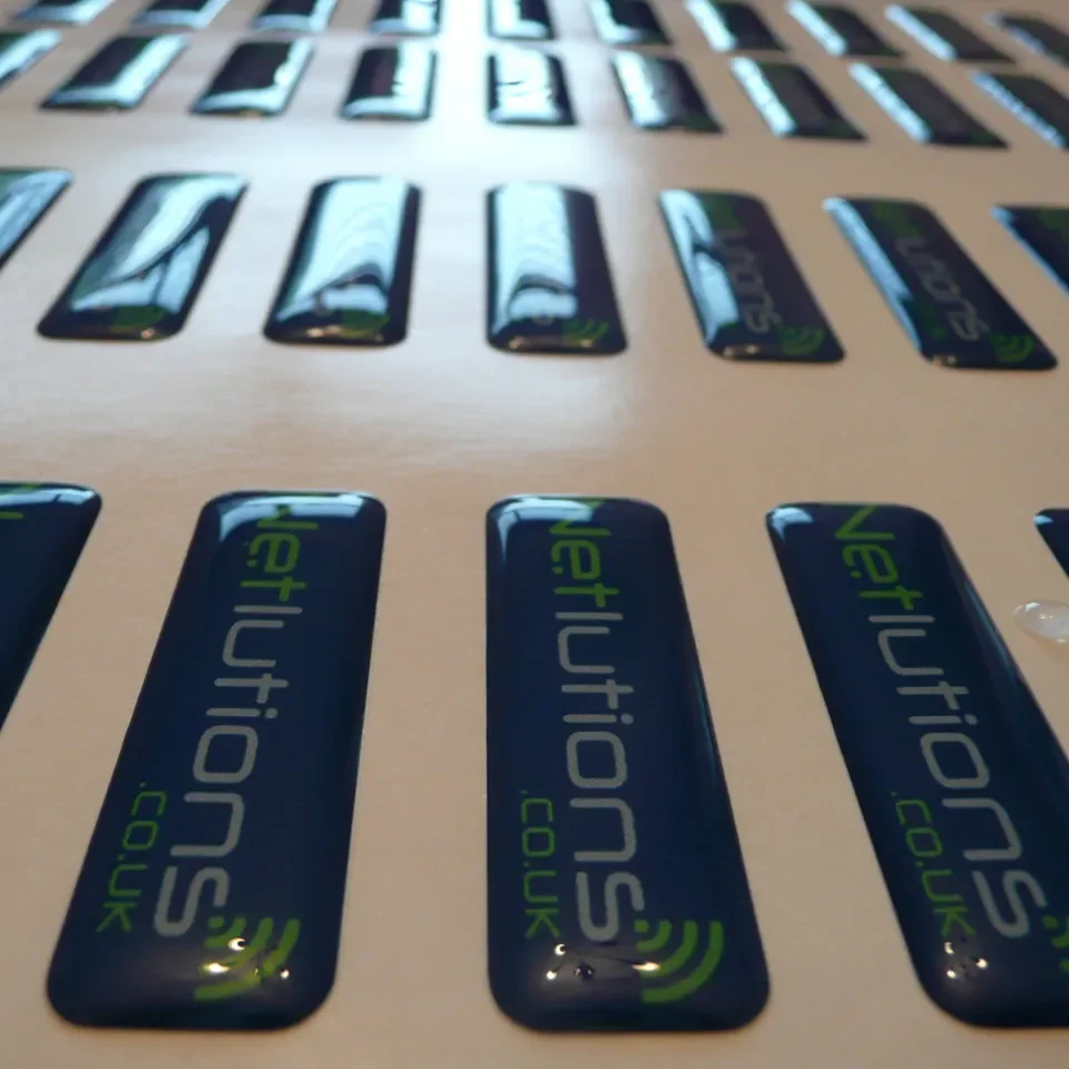 Custom Clear Epoxy Resin Label Dome Logo Sticker Self Adhesive 3d