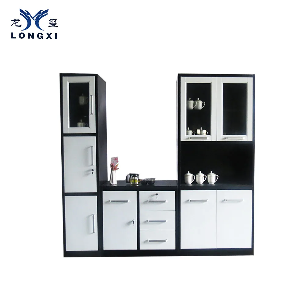 High Gloss Factory Price Metal Kitchen Unit Kitchen Design 3