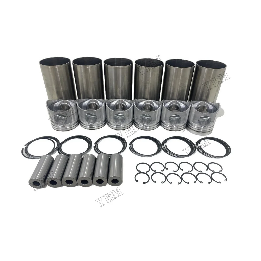 Cylinder Liner Kit Compatible for Komatsu 6D110s Engine Parts Manufacturer 3
