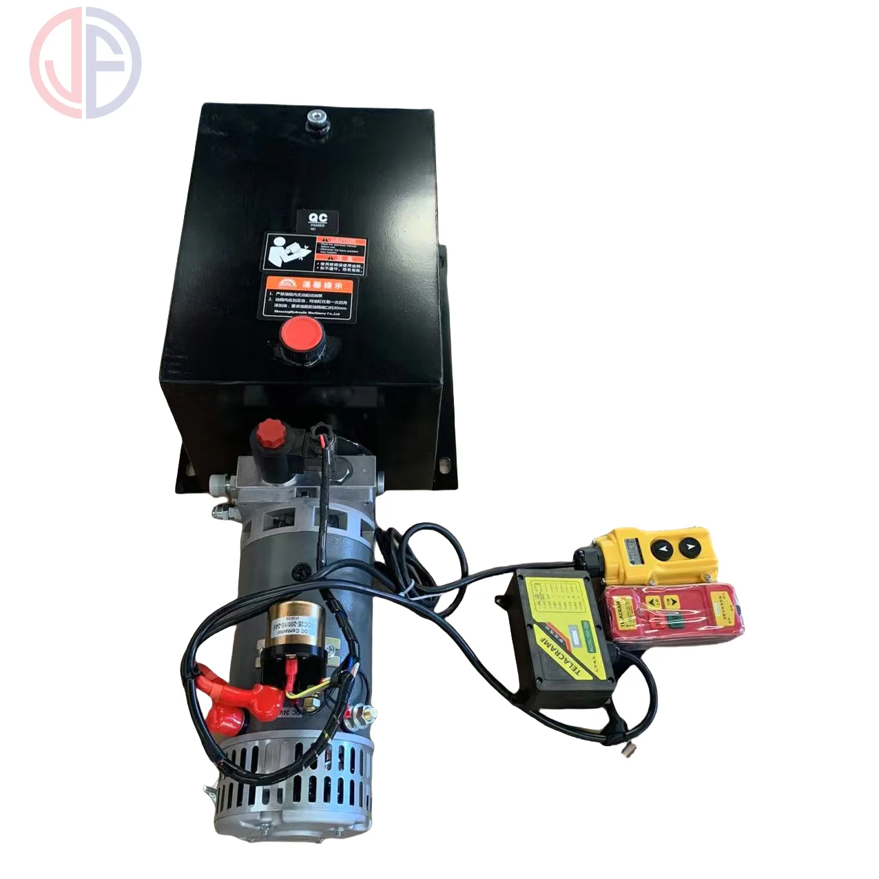 Fabryczne dostosowanie 4-10 kwart DC12V/24V/48V Elektrycznych Jednostek Mocy Hydraulicznych dla Samochodu Zwyrotnego