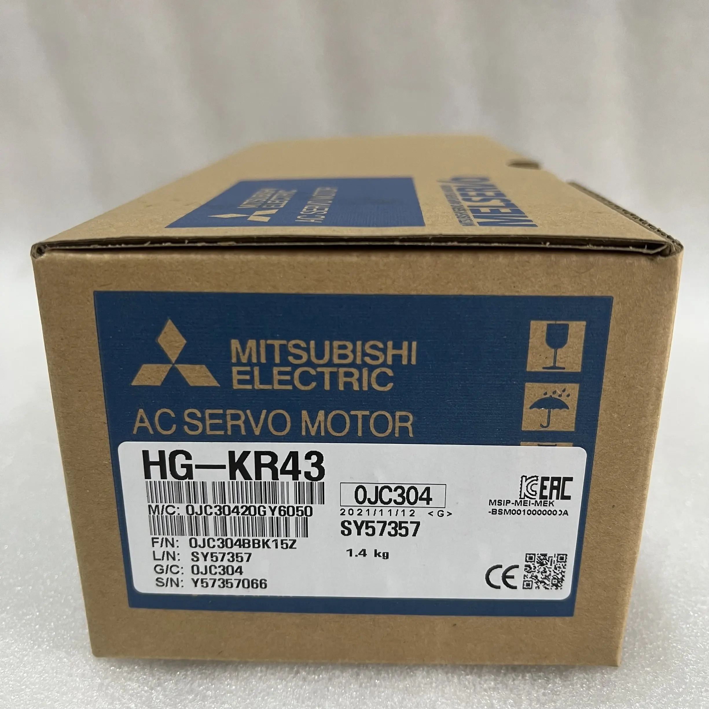Mitsubishi AC Servo Motor HG-KR43 Mitsubishi AC Servo Motor HG-KR43