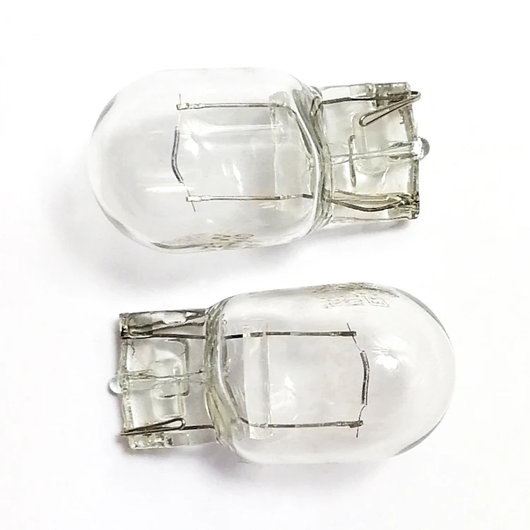 T20 12V 21W Car Light Bulbs - Clear/Amber Turn Signal & Rear Fog