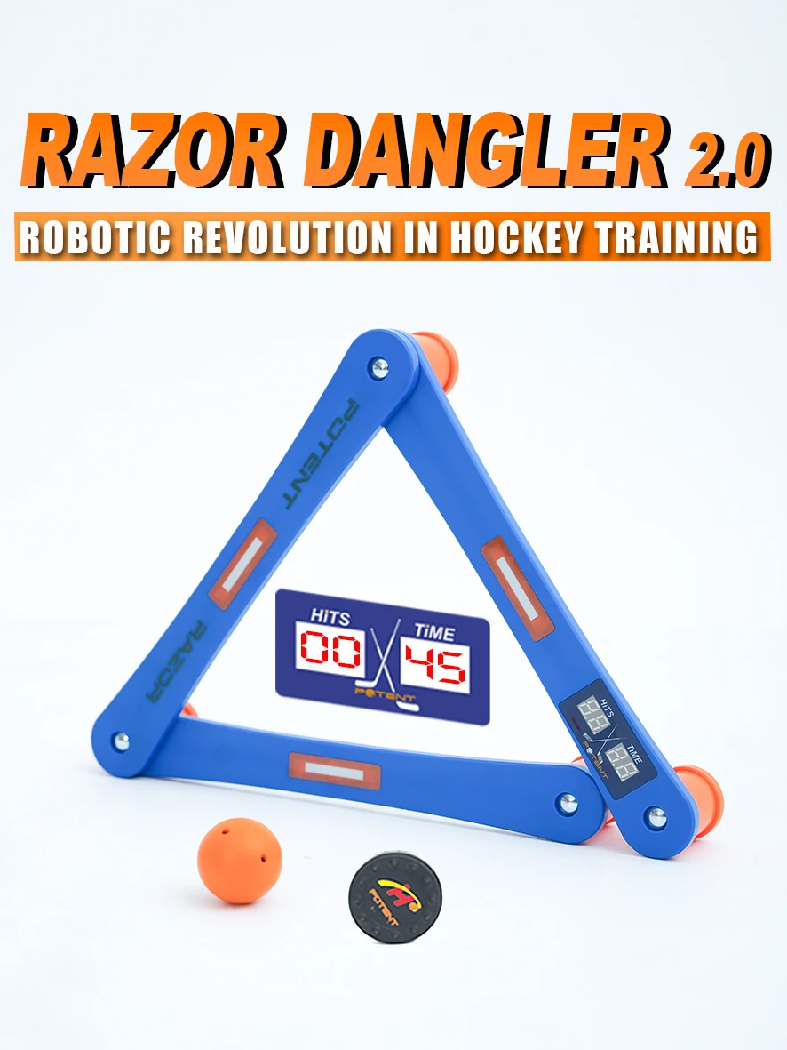 Smart Hockey Trainer Enhance Stickhandling with Ease