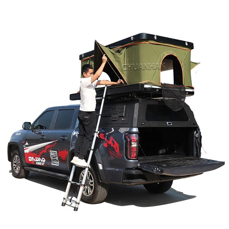 4-Person Automatic Car Rooftop Tent Box for Ford F150 Ranger Top Roof Car Tent for Outdoor Camping for SUVs