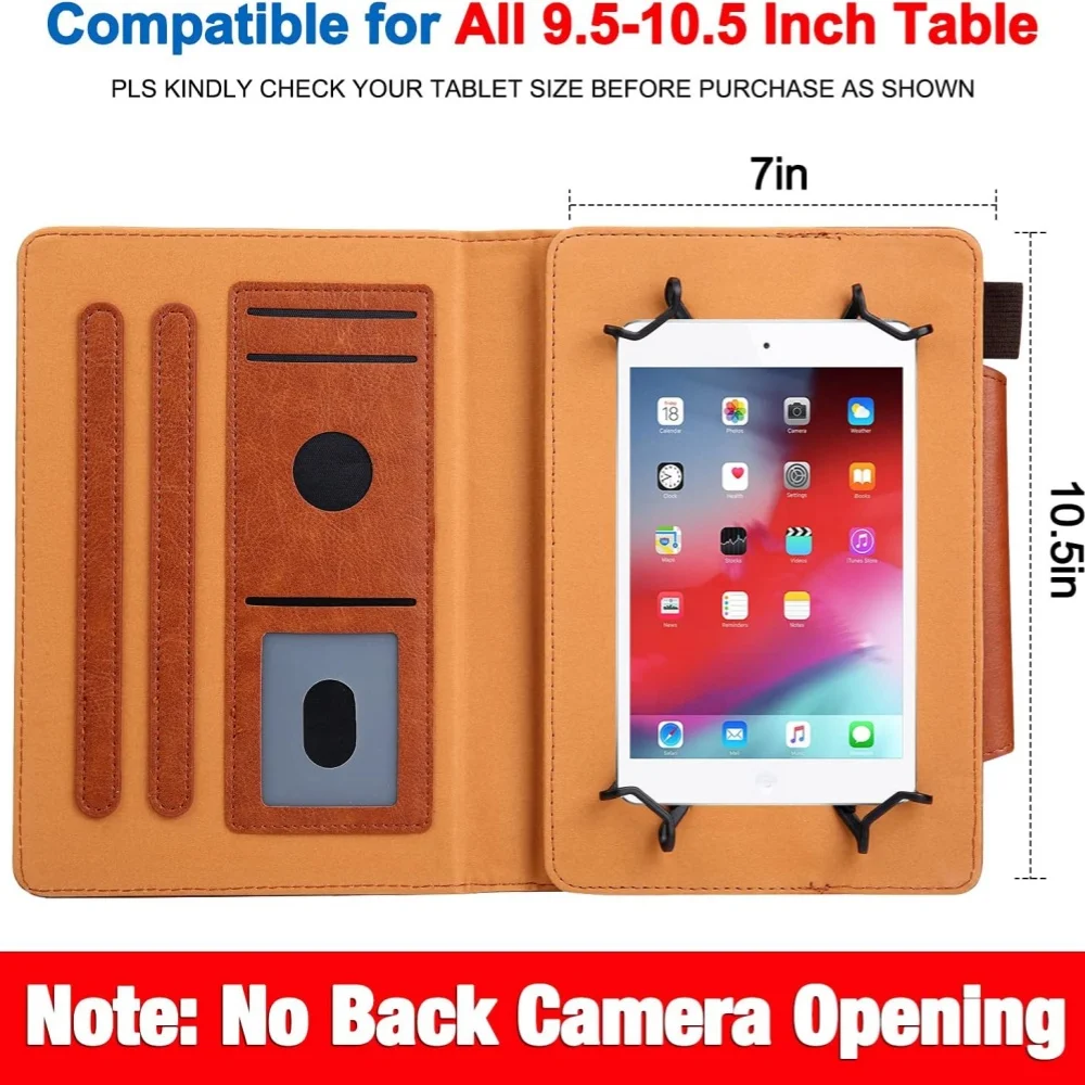 product universal 10 101 inch android tablet case multi angle viewing stand case for 95 105 inch tablets laudtec-3