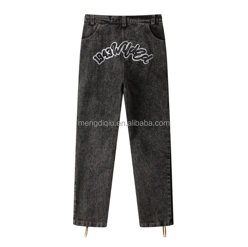Logo Bordir Mode Denim Kustom Jeans 