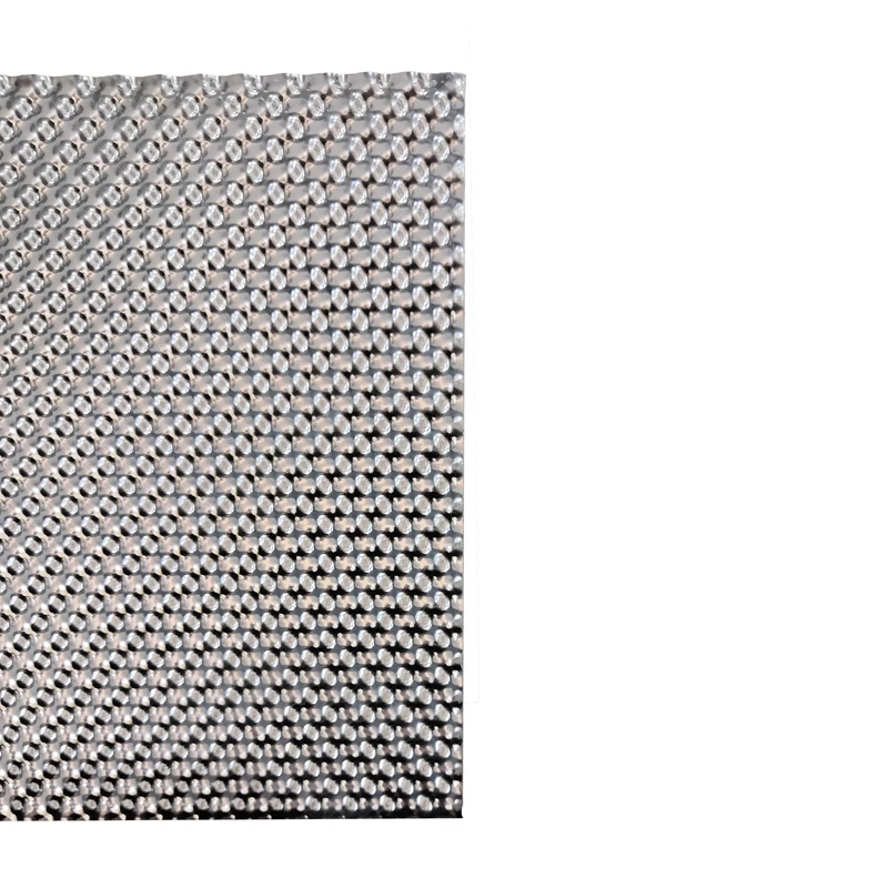 Hemispherical Embossed Corrugated Aluminum Sheet for Auto Radiator Heat Dissipation or Dust Proof