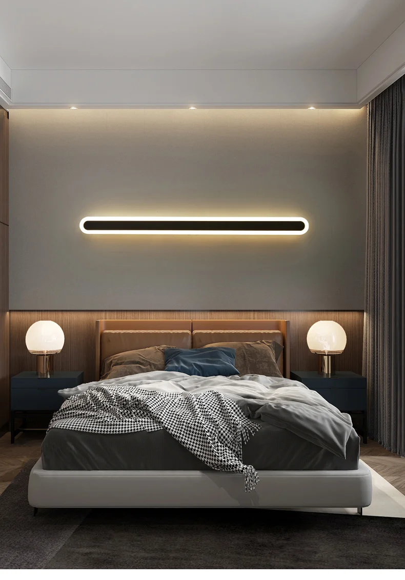 Long Strip LED Wall Lights Modern Efficient Lighting