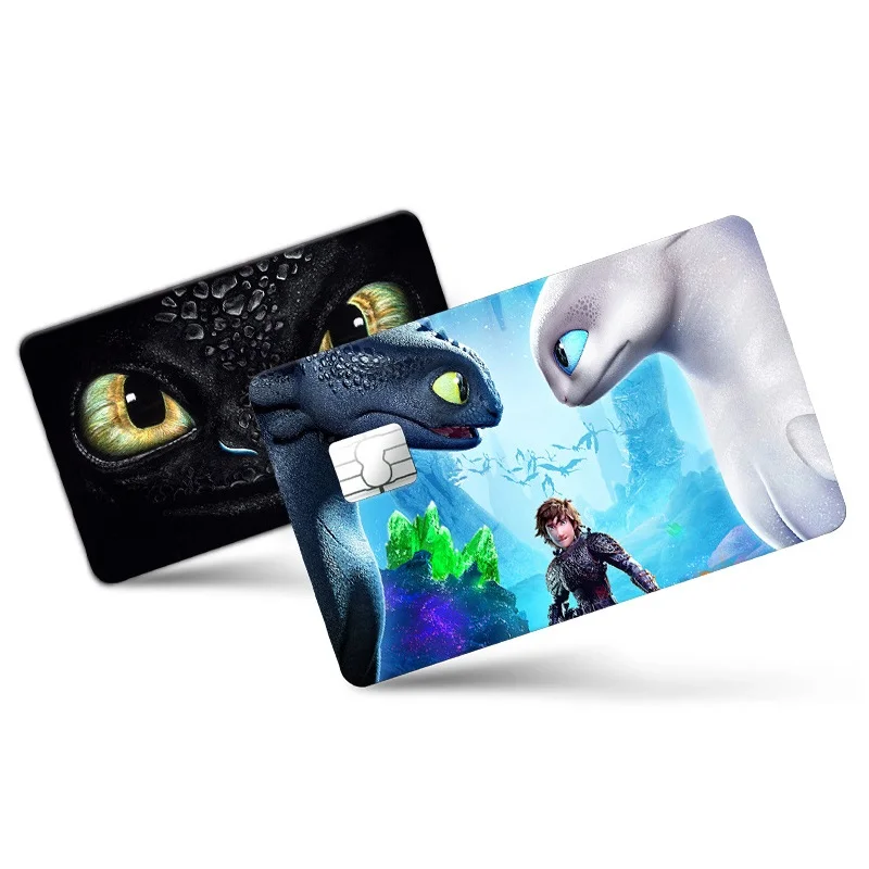 Debit Credit Card Sticker Custom Bank Card Brand Logo Printing Packaging Label