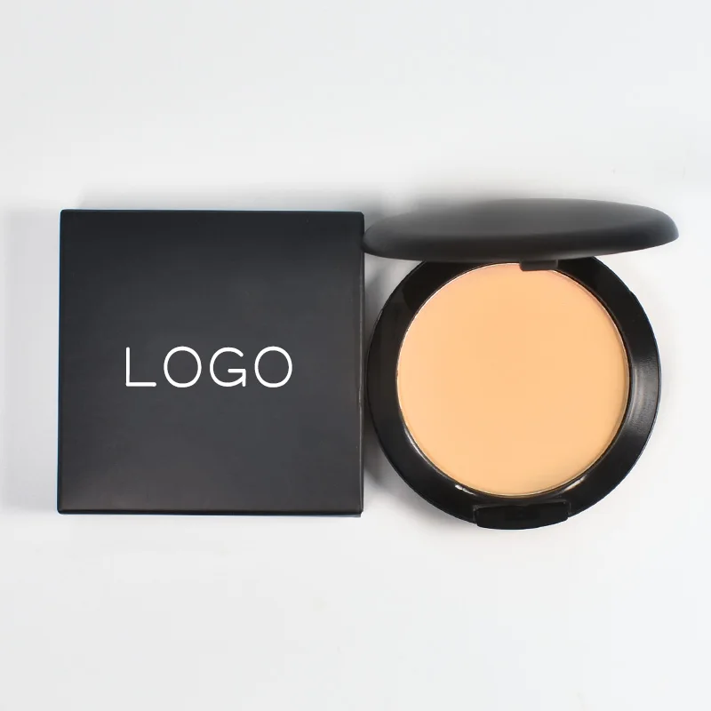 Natural Compact Powder Private Label OEM Face Powder Compact Makeup Foundation Powder